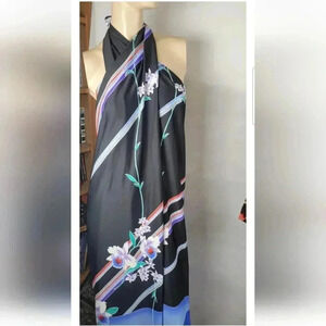 Vintage Sand Pebble Of Hawaii Floral Wrap Dress Size S/M